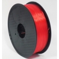 เส้นพลาสติก PETG 1.75mm 1KG  สีแดงโปร่งแสง